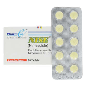 Picture of Nise 100mg Tab 1x20s